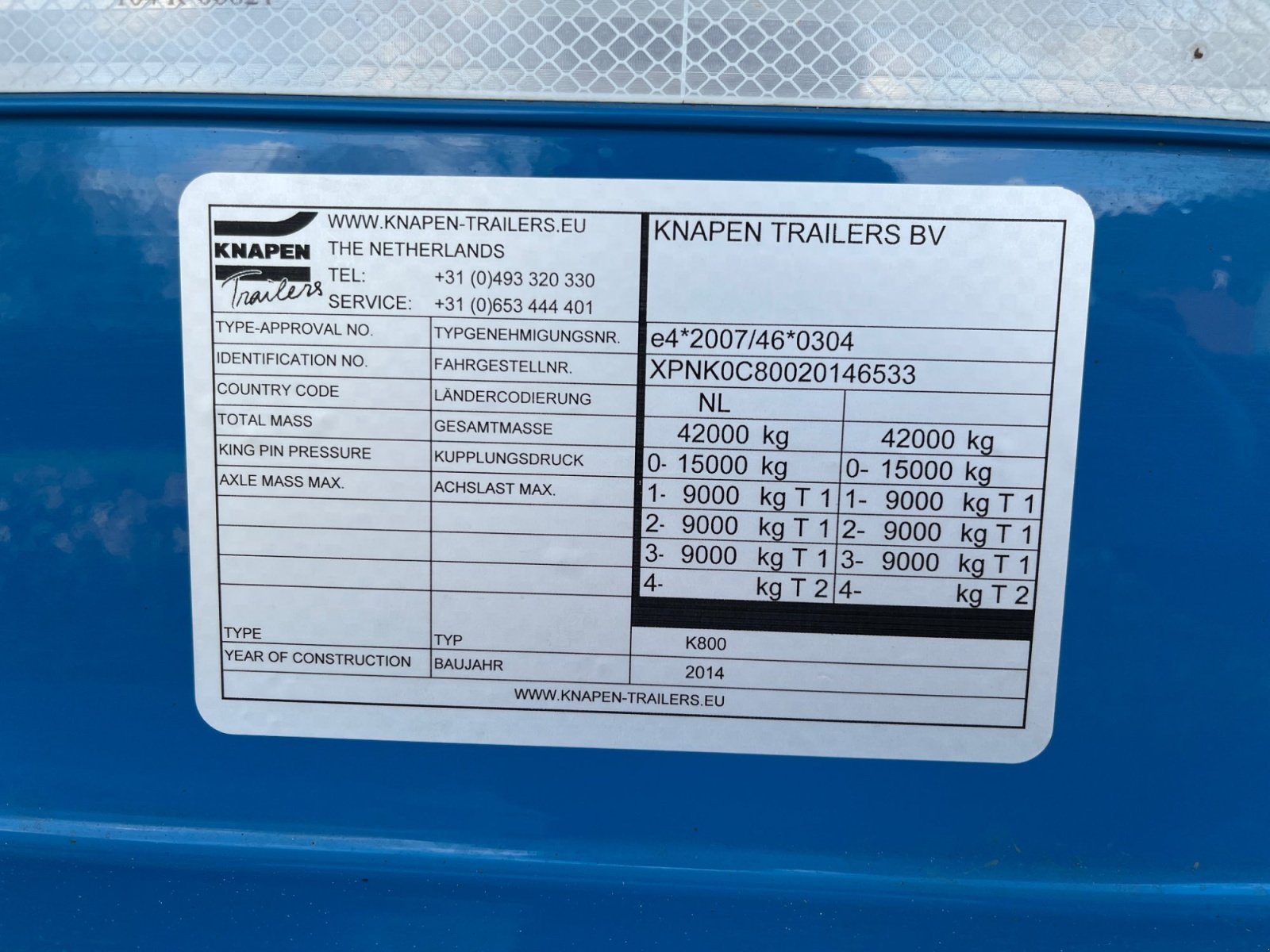 Rollbandwagen des Typs Knapen K800 | Bandwagen | 2015, Gebrauchtmaschine in Lingen (Ems) (Bild 10)